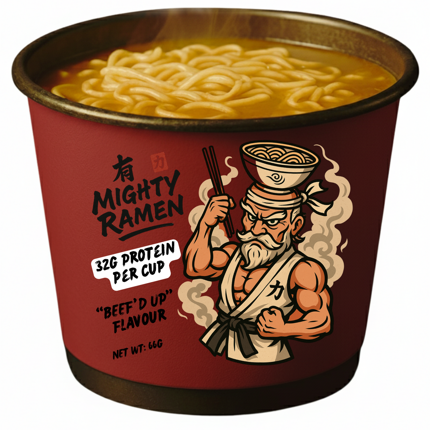 Mighty Ramen Variety Pack (12 Cups)